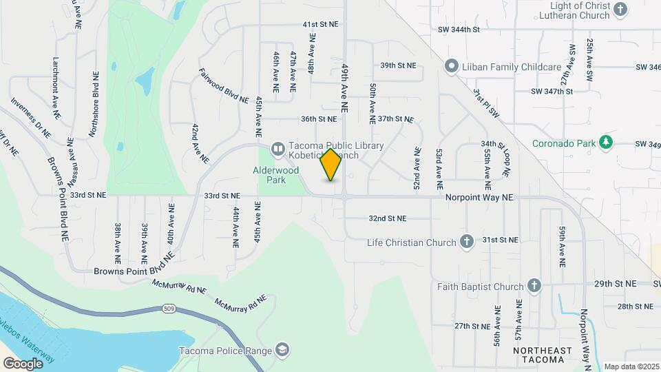 1605 Norpoint Way NE Mapa y Detalles de la Ubicación