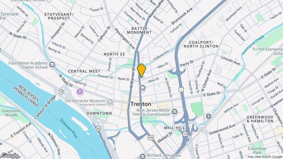 120 Perry St, Unit 2 Map and Location Details