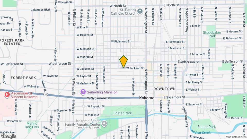 537 W Jackson St Map and Location Details