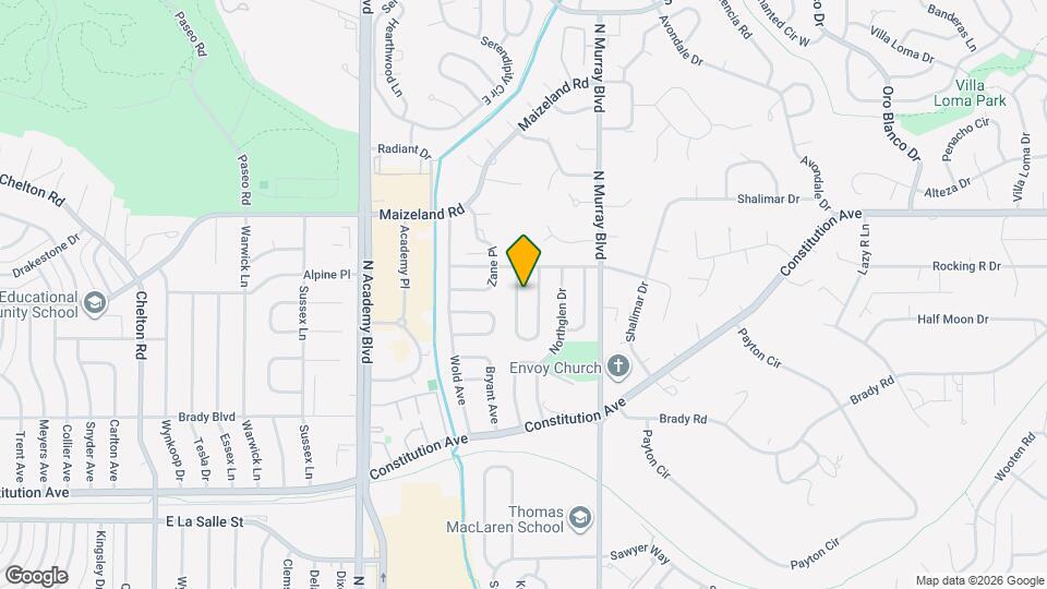 2201 Greenwich Cir W Map and Location Details