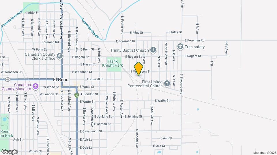 1008 Industrial Map and Location Details