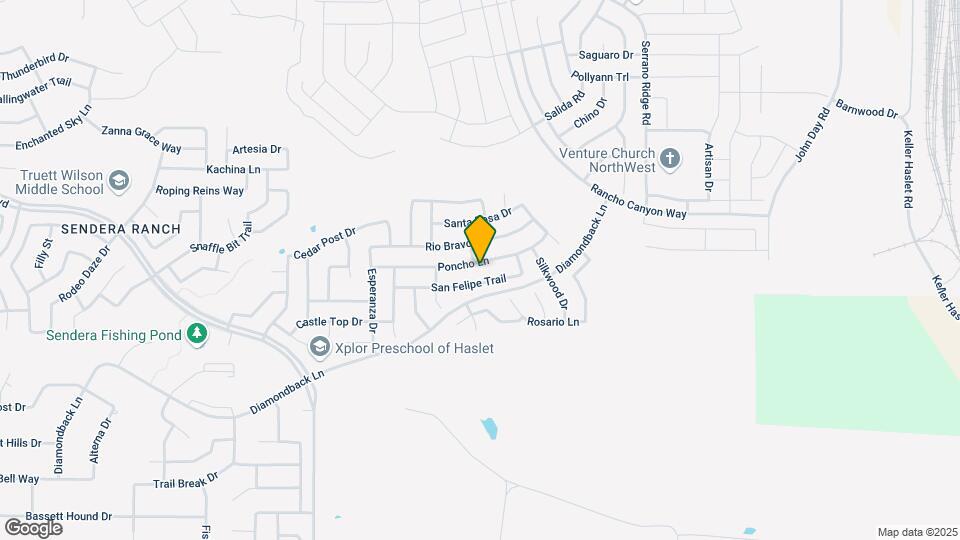 745 Poncho Ln Map and Location Details
