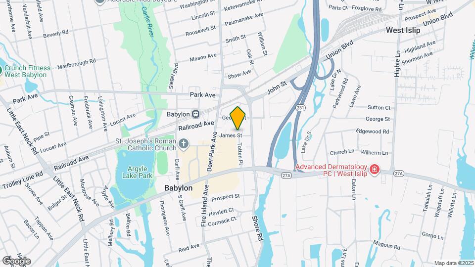 43 James St Map and Location Details