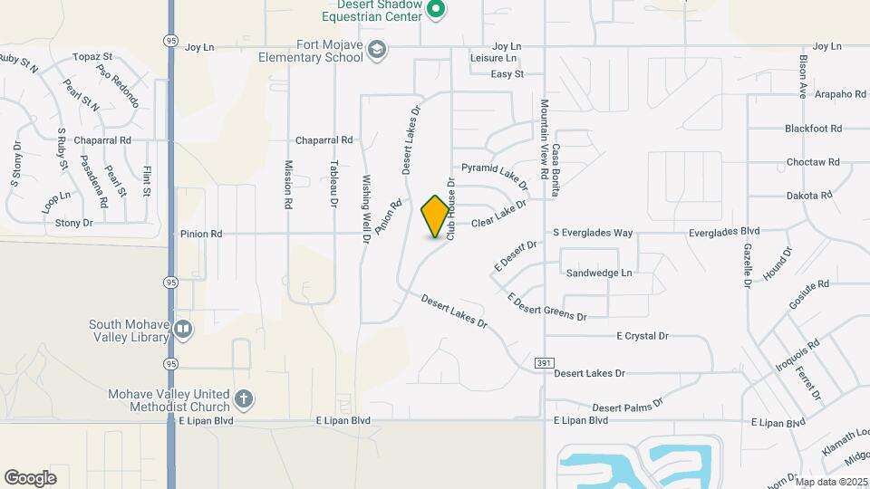 5749 Club House Dr Map and Location Details