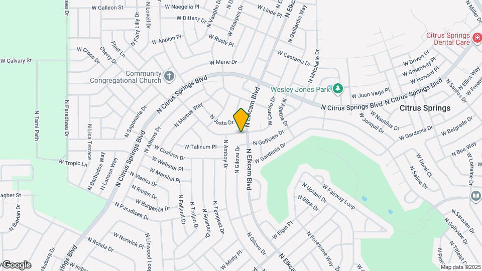 3088 W Camilo Dr Map and Location Details