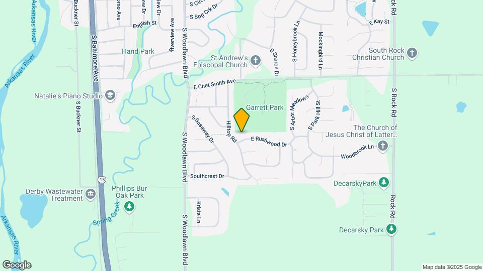 1006 E Rushwood Dr Map and Location Details