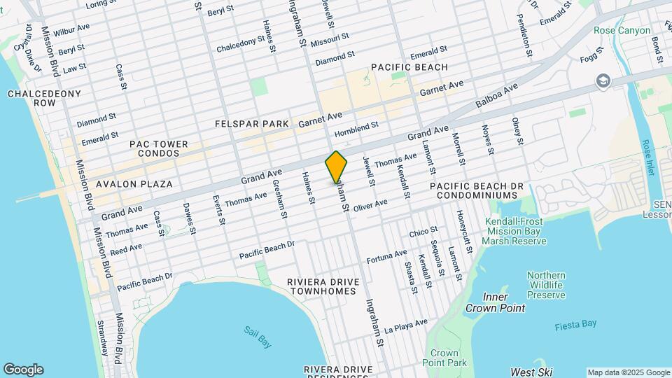 4250-4264 Ingraham St Mapa y Detalles de la Ubicación