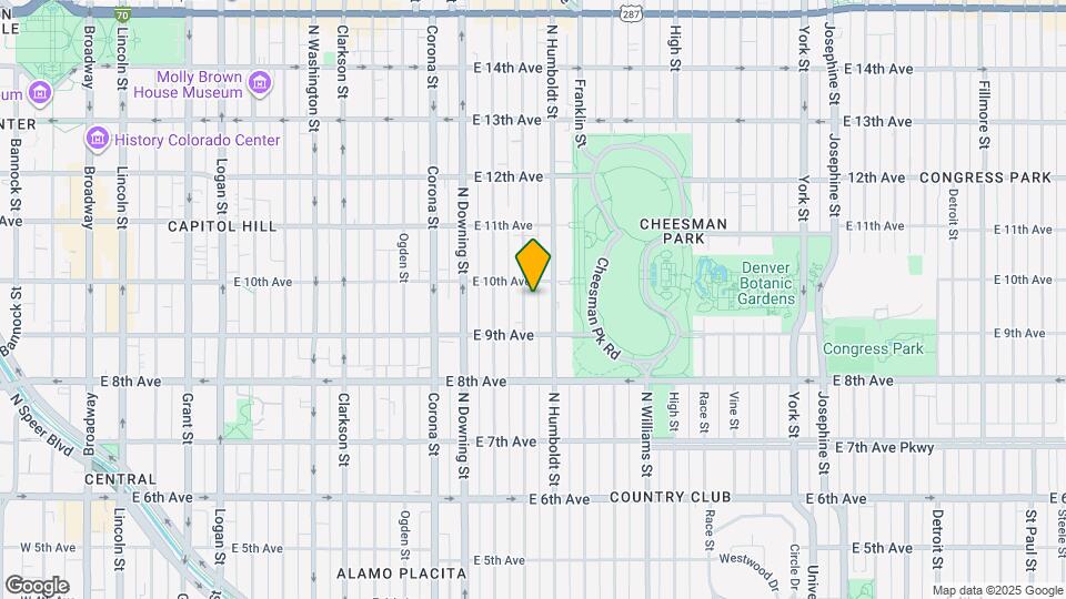 950 Lafayette Map and Location Details