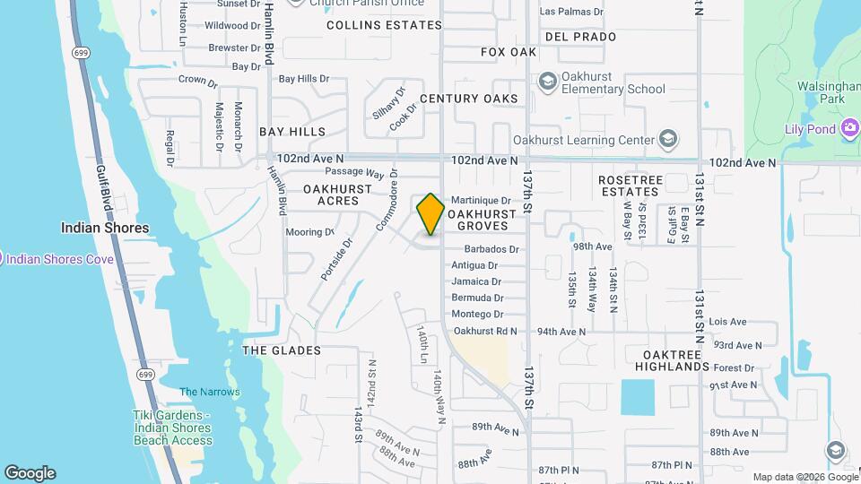 14025 Yacht Club Blvd Map and Location Details