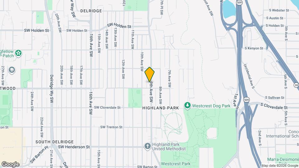 8147 9th Ave SW Mapa y Detalles de la Ubicación