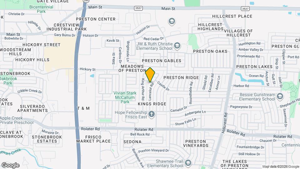 7833 Lancelot Rd Map and Location Details