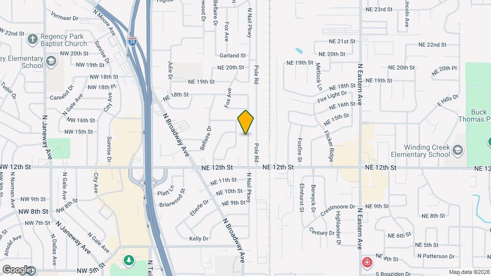 1323 N Nail Pkwy Mapa y Detalles de la Ubicación