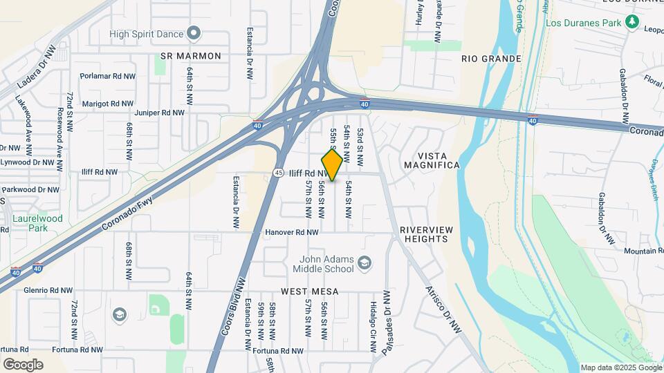 1521 55th St NW Mapa y Detalles de la Ubicación