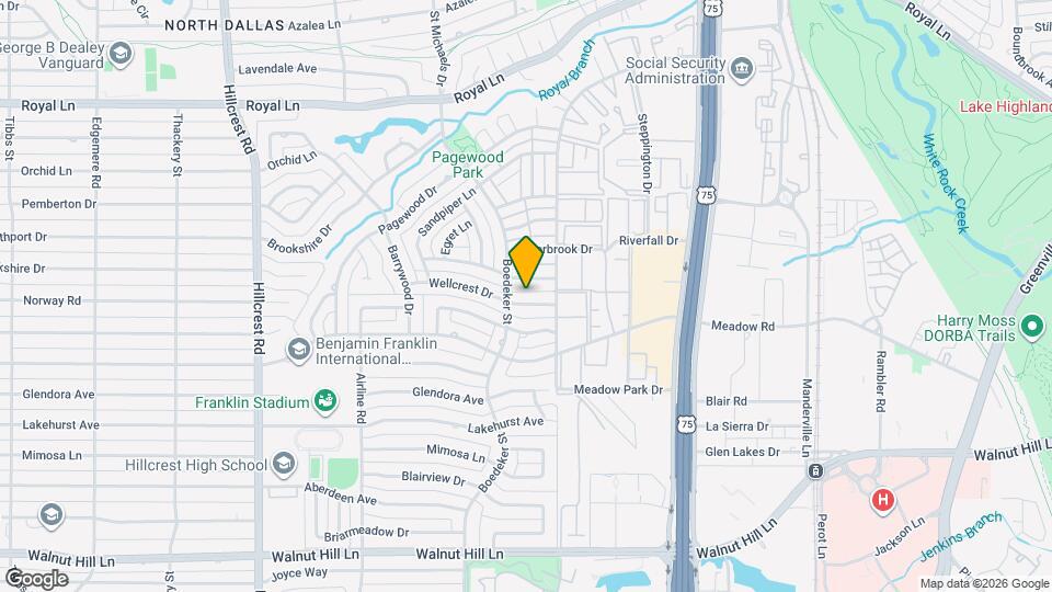 7517 Wellcrest Dr Map and Location Details