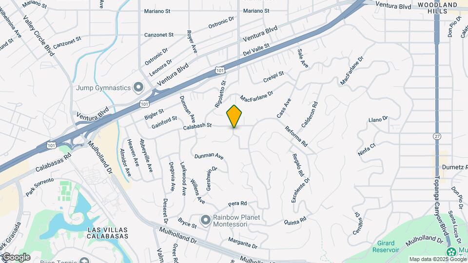 4882 Bruges Ave Map and Location Details
