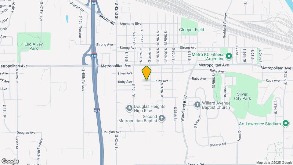 3809 Ruby Ave Map and Location Details