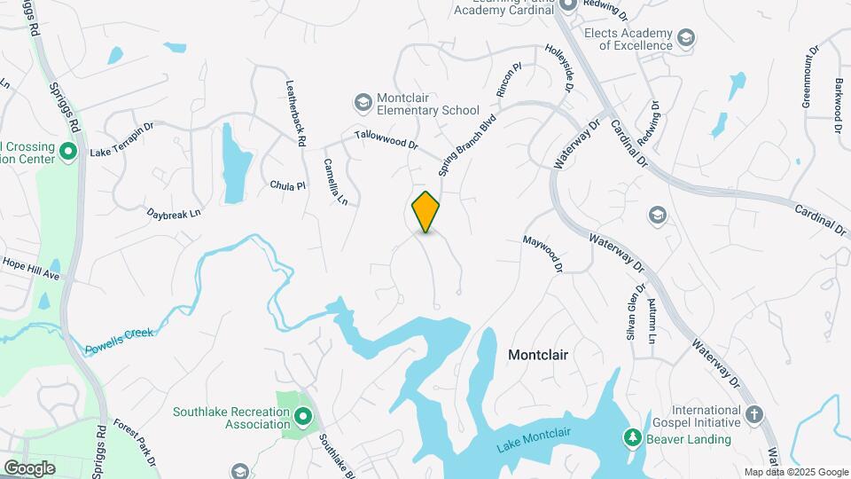 15205 Streamside Ct Map and Location Details