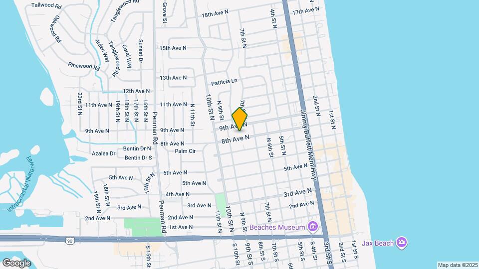 803 8th Ave N Map and Location Details