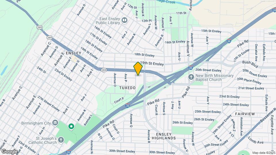 Tuxedo Park Apartments Map and Location Details