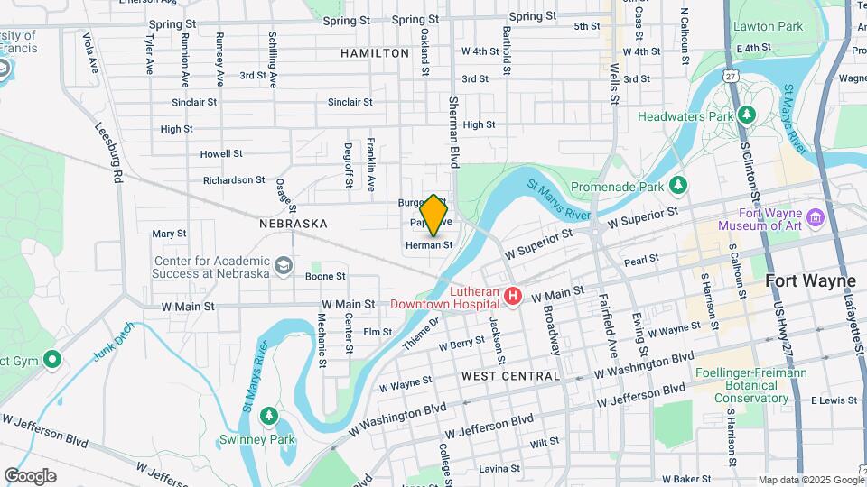 938 Herman St Map and Location Details