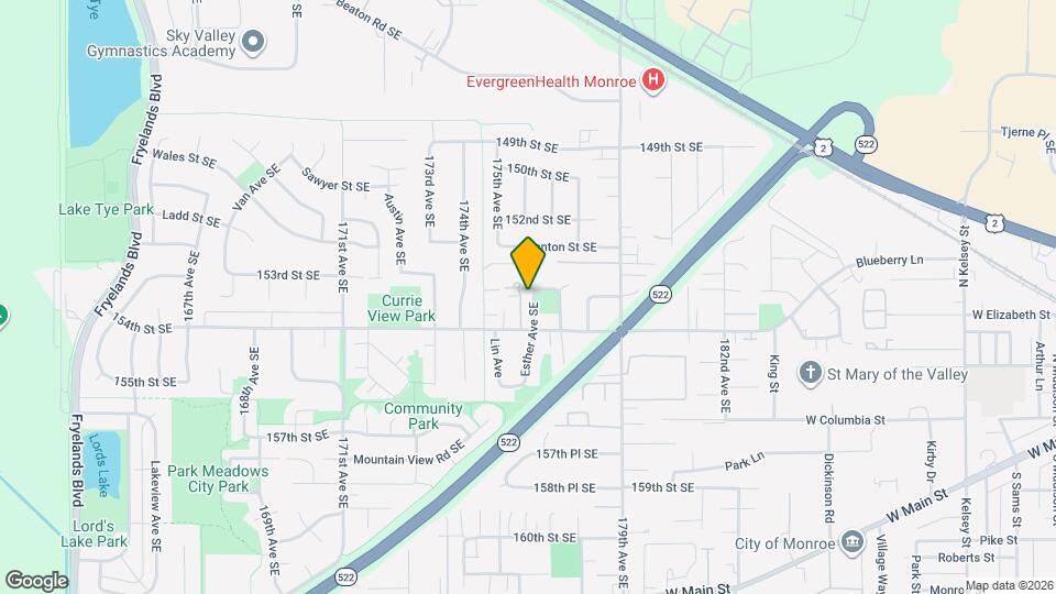 15308 Esther Ave SE Mapa y Detalles de la Ubicación