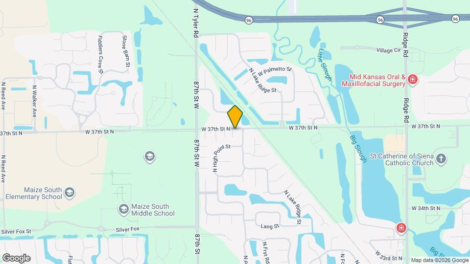 8423 W 37th Ct N Map and Location Details