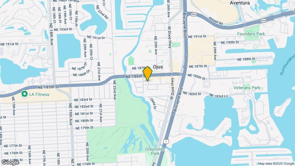 18440 NE 24th Ct Map and Location Details