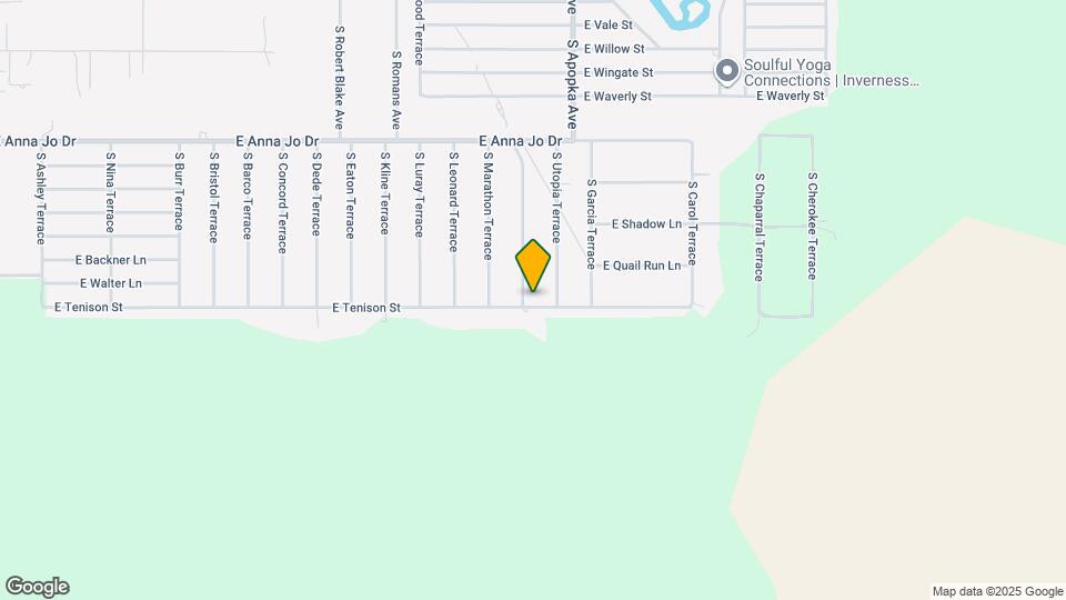 6191 E Tenison St Map and Location Details