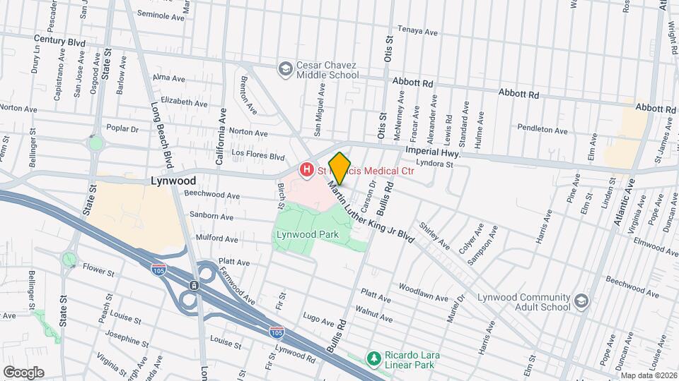 3637 Martin Luther King Jr Blvd Map and Location Details