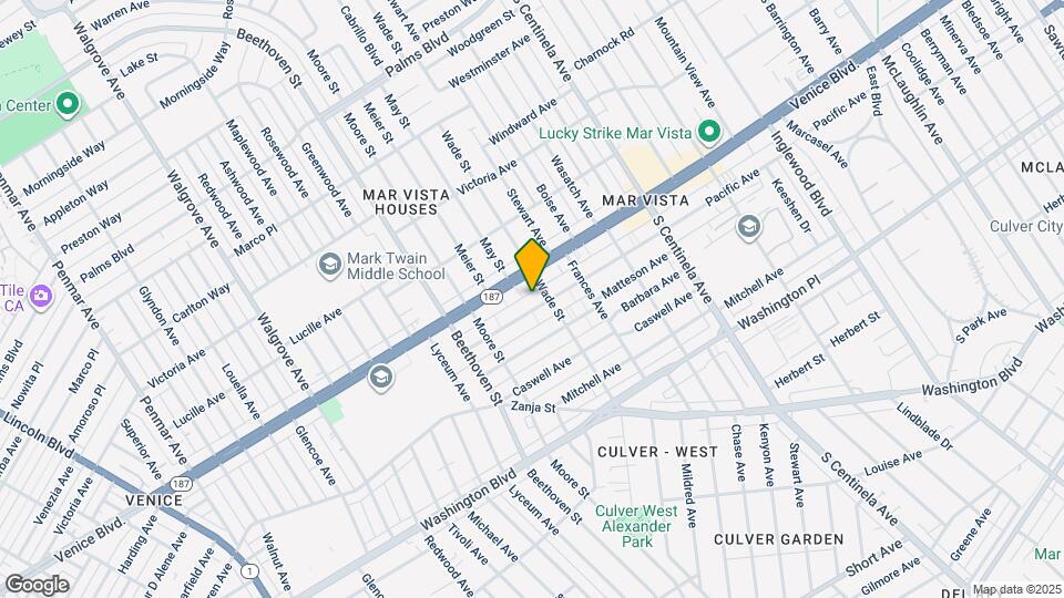 12717 Pacific Ave Mapa y Detalles de la Ubicación