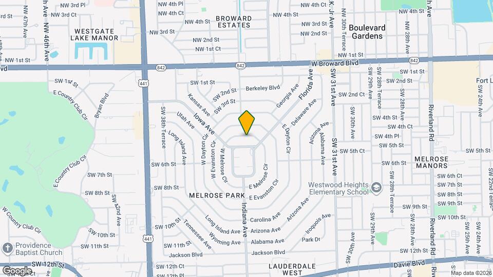 457 E Melrose Cir Mapa y Detalles de la Ubicación