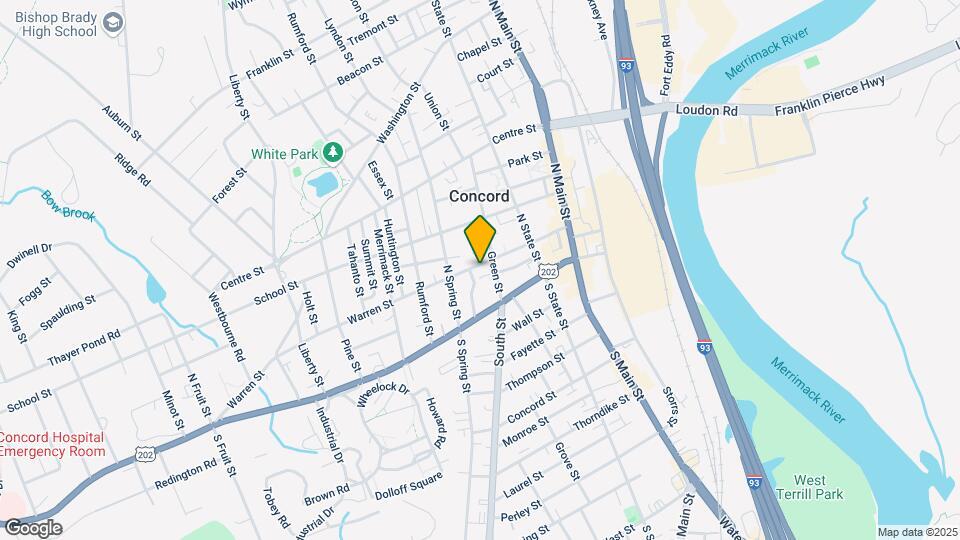 39 Warren St, Unit 1st Floor Map and Location Details