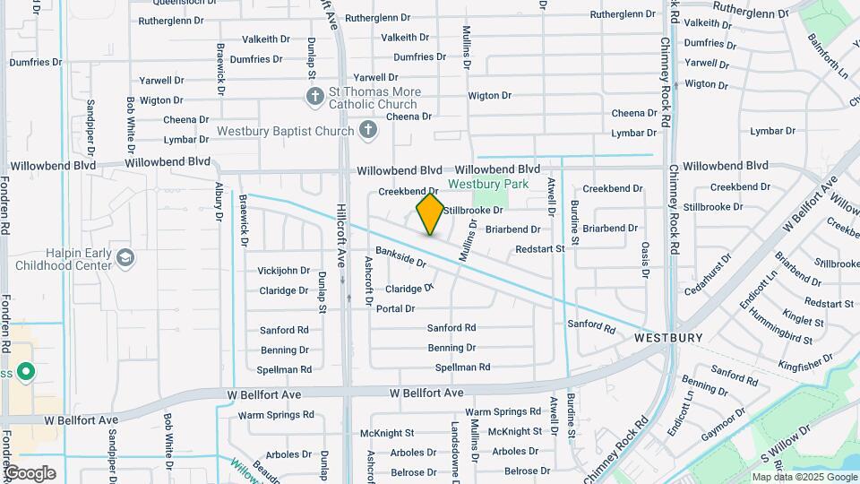 5727 Hummingbird St Map and Location Details