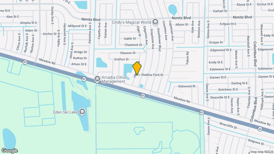 1131 Harvest Ave Map and Location Details