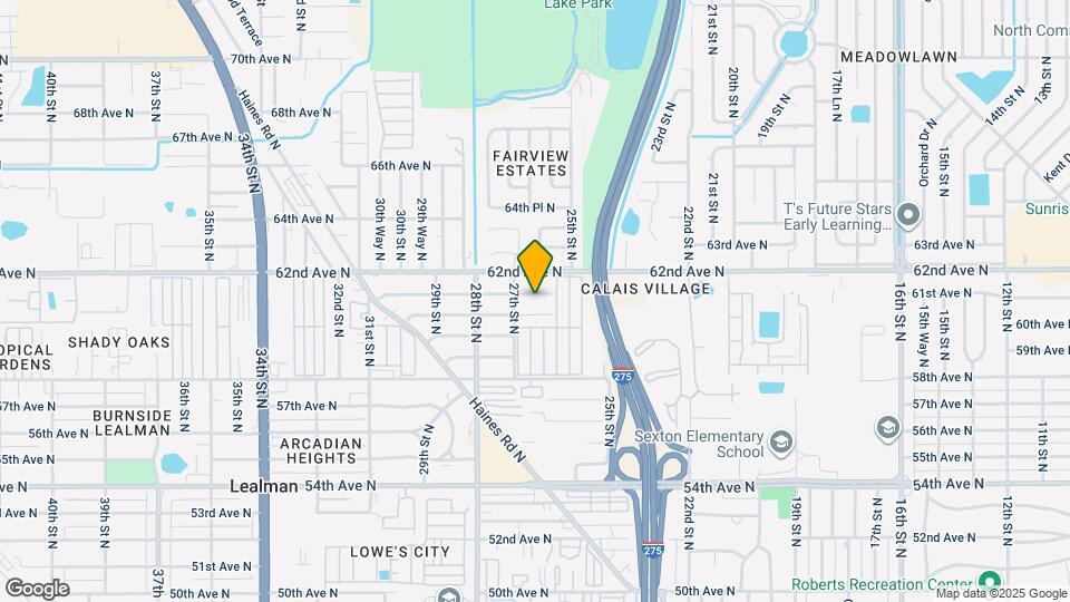 2658 61st Ave N Map and Location Details