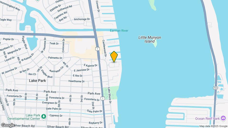 1050 Lake Shore Dr, Unit 105 Map and Location Details