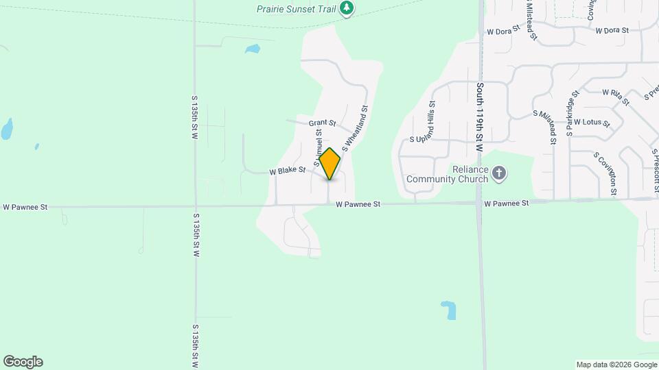 2432 S Wheatland St Map and Location Details