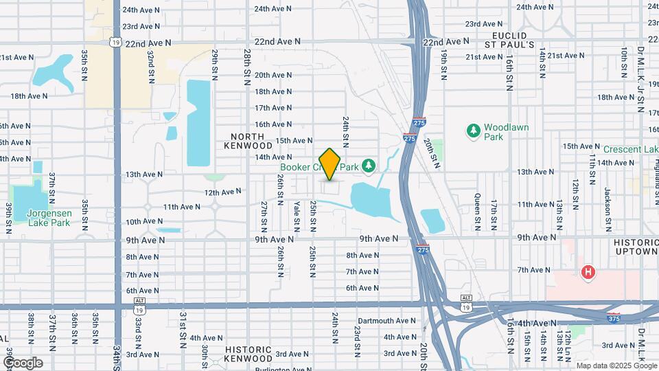 Booker Creek Map and Location Details