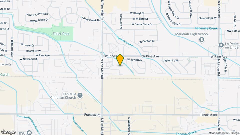 2949 W Marbeth Ct Map and Location Details
