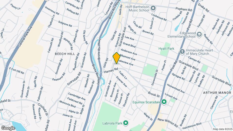 732 Scarsdale Ave Mapa y Detalles de la Ubicación