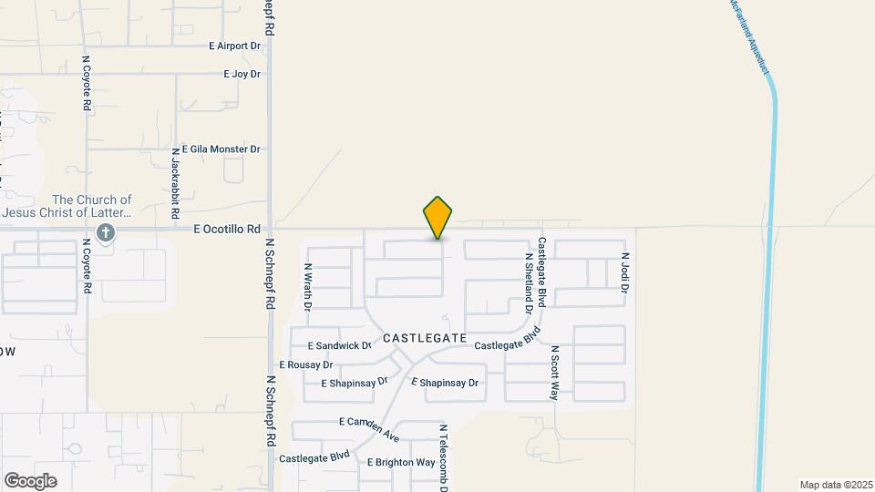 4173 E Meadow Lark Way Map and Location Details