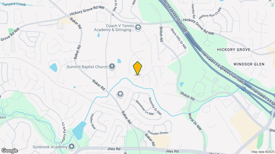 2098 Clearvista Dr NW Map and Location Details