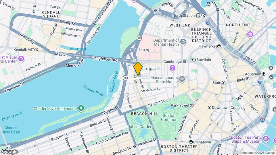 100 Revere St, Unit 1 Map and Location Details