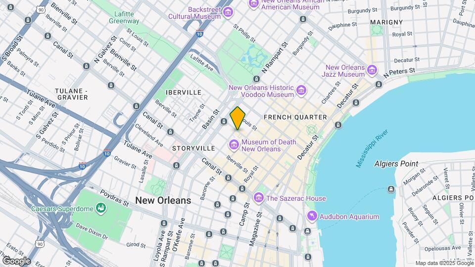 928 Conti St Map and Location Details