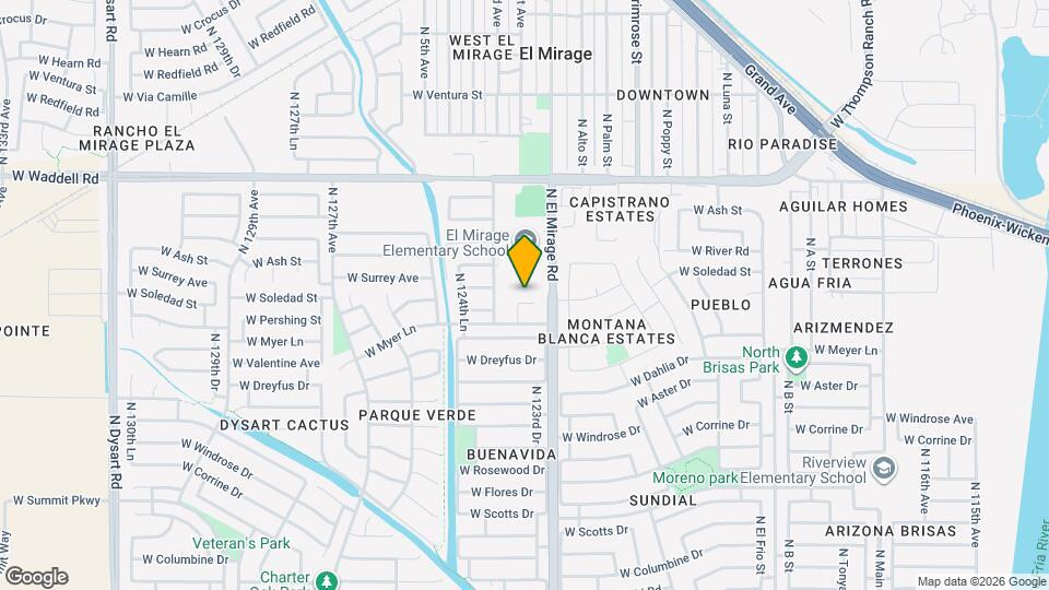 12318 W Pershing St Map and Location Details