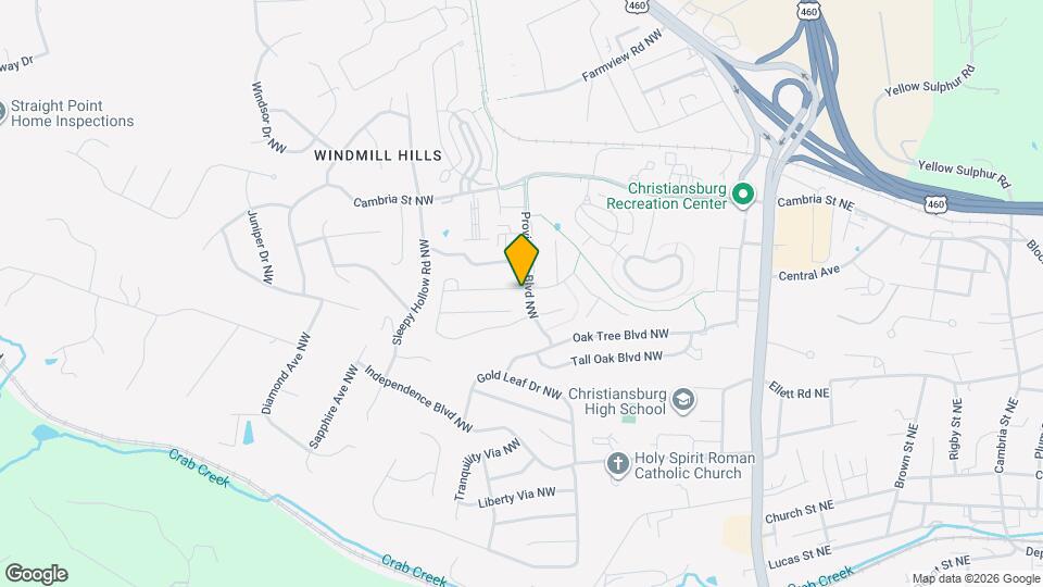 1390 Providence Blvd NW Map and Location Details