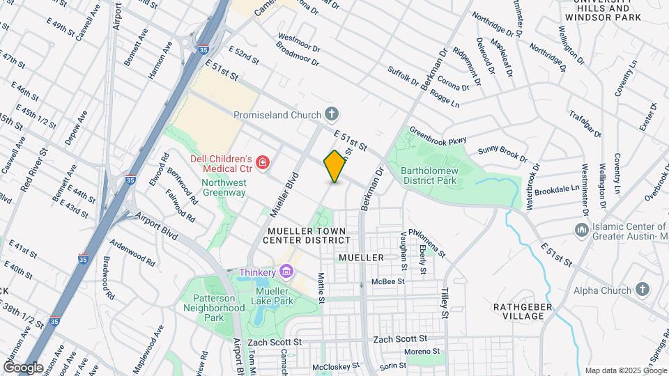 2411 Aldrich St Map and Location Details