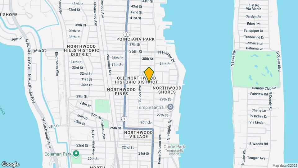 415 31st St Map and Location Details