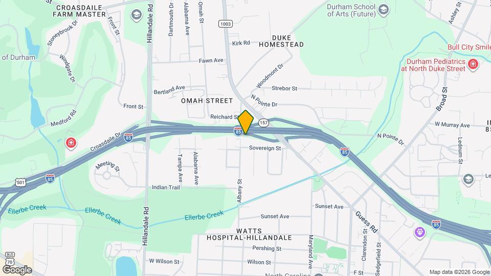 2414 Albany St Map and Location Details