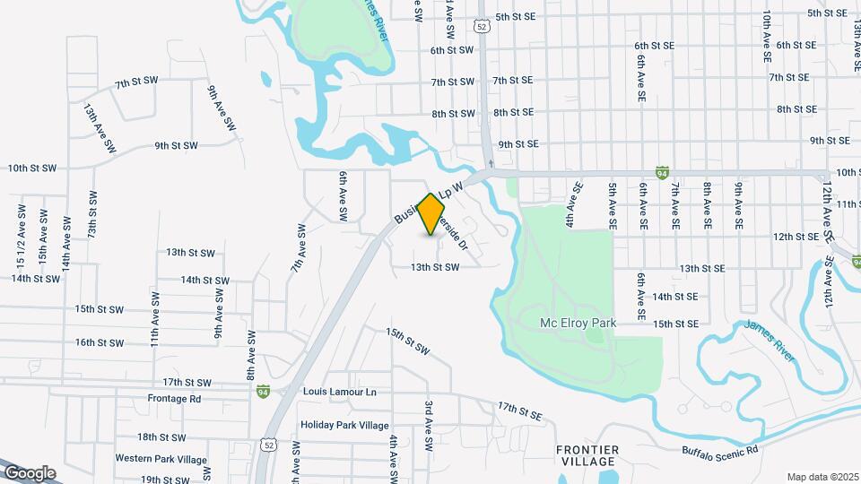 Rivers Edge Apartments Map and Location Details